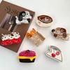 Acetic Acid Animal Hair Clip Dessert Dog Shark Clip Creative Hairpin  Daily