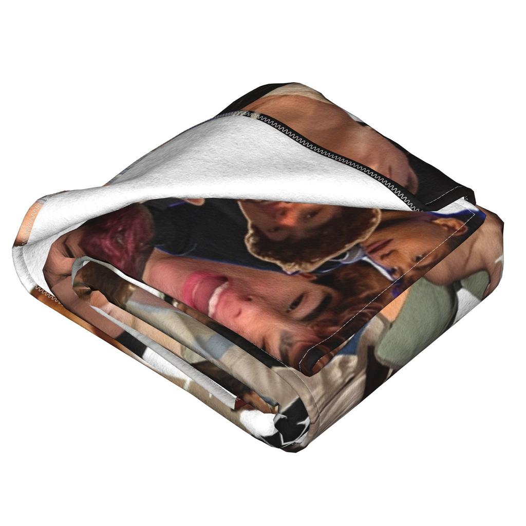 Malachi Barton Merch Blanket Lightweight Warm Throw Blankets for Living Room 50x60 Inches Multiple Sizes Bedspread