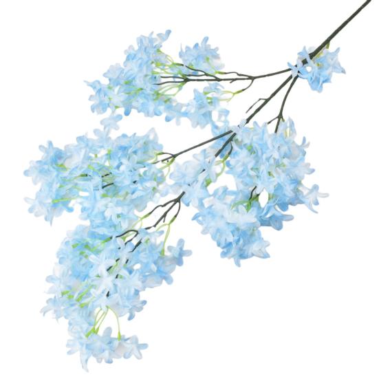 

Красивый искусственный цветок сирени, привлекательный, изысканное мастерство, создает жизненную силу. синий