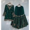 Indian Bollywood Designer Salwar Kameez Paksiatni Beautiful Ethnic Sharara Suit