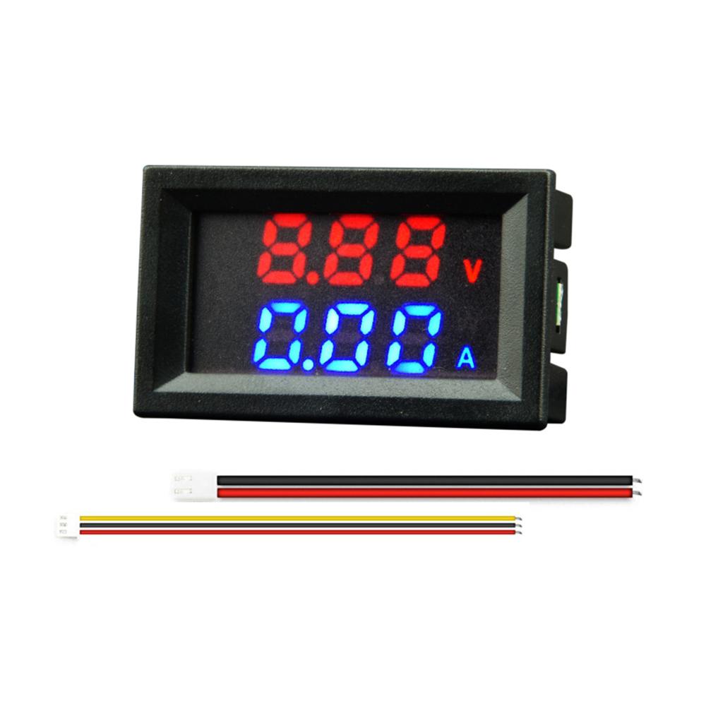 M430 DC 4-30V Voltage Current Meter Power Temperature Meter Digital Amp Voltage Current Meter Tester 10A/50A/100A