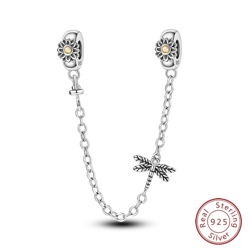 100% Copper Exquisite Cubic Zircon Butterfly Bee Ladybug Charms Bead Fit Qikaola Original Bracelet Fine Diy Jewelry