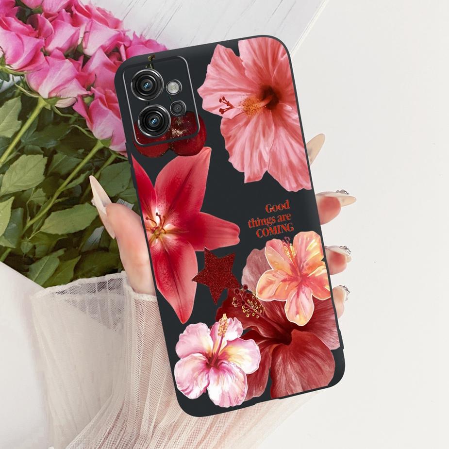 For Motorola Moto G32 Case XT2235-2 XT2235-3 New Flowers Butterfly Painted Cover Soft TPU Phone Case For Moto G32 MotoG32 Fundas