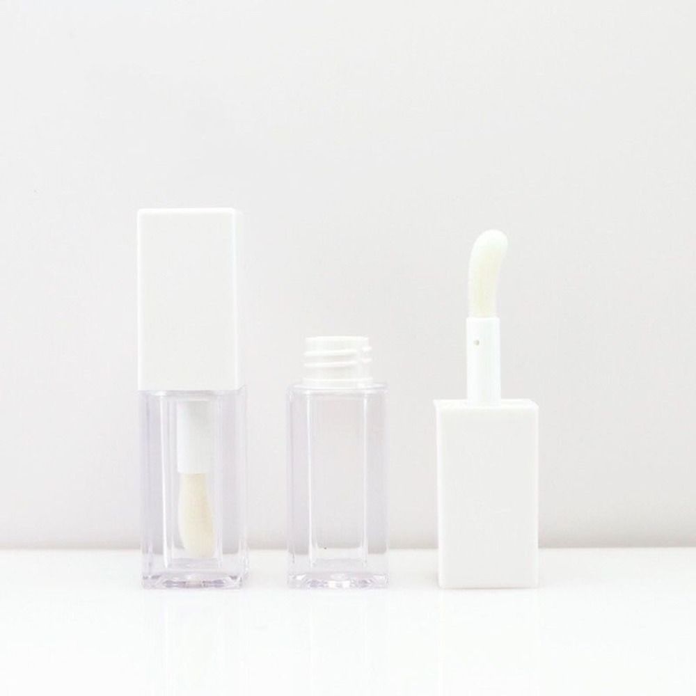 Lip Balm Accessory Empty Lip Gloss Bottle Plastic Lip Glaze Tubes Portable Clear Lip Glaze Tube