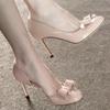 Fashion New Women's Bow Heels for Spring and Autumn 2025
