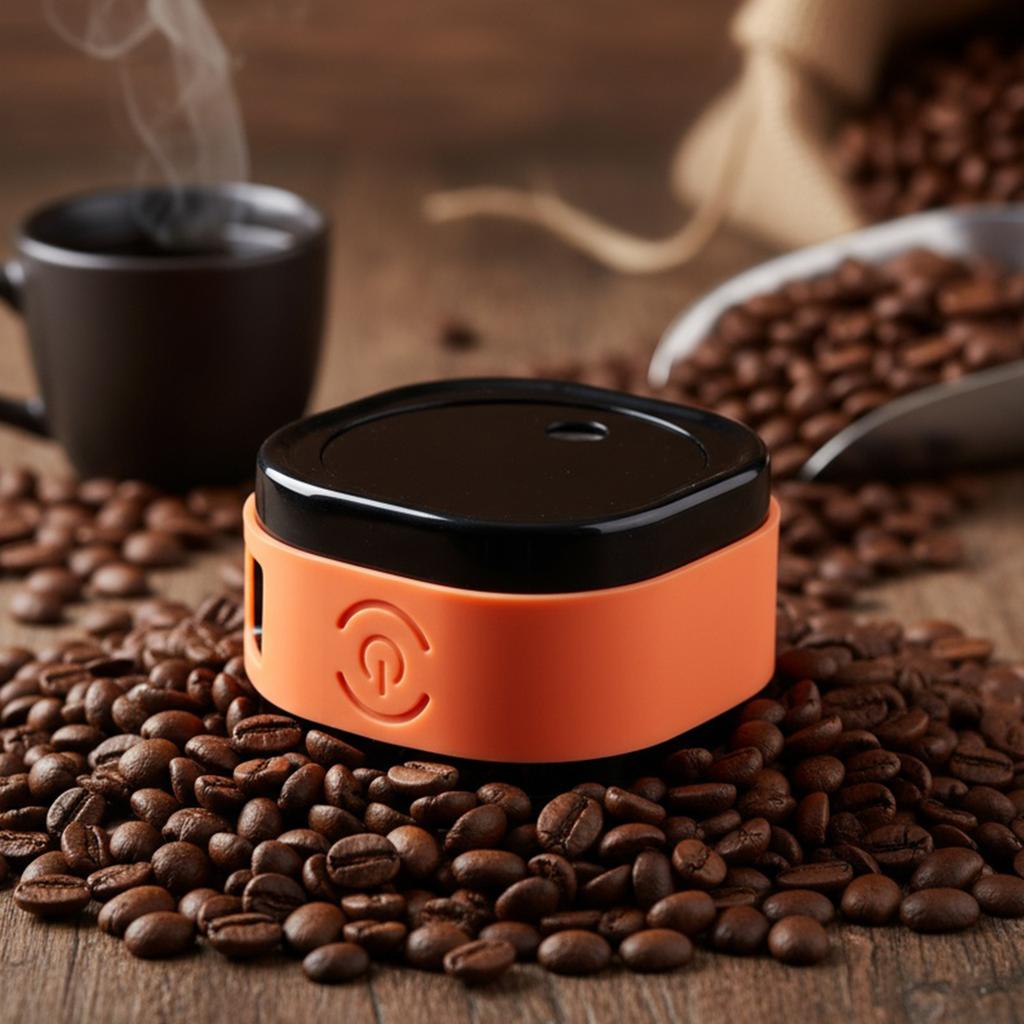 30ml Přenosný Nano Atomizér s Magnetickou Základnou Kávové Zrno Rozprašovač Automatický Elektrický Espresso Rozprašovač Pro Snížení Statické Elektřiny Kávového Prášku