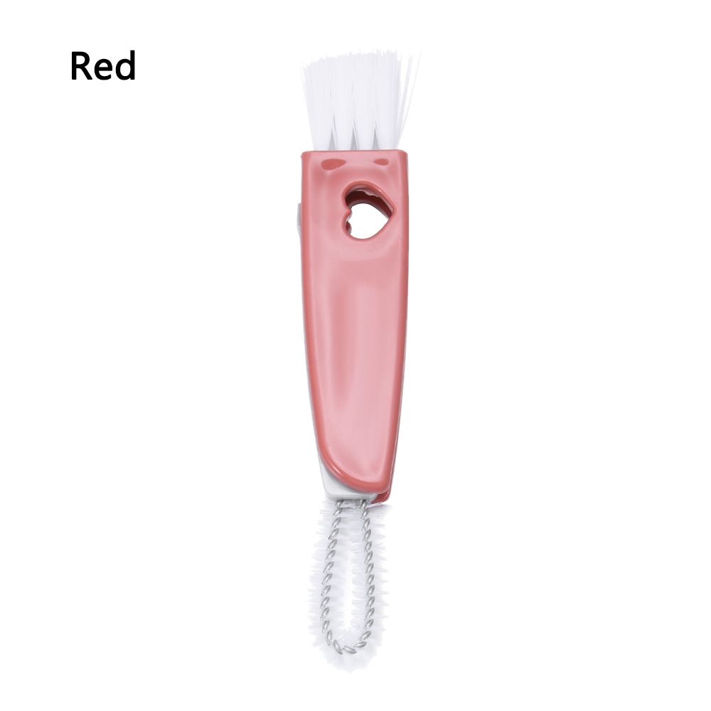 Multifunctional Groove Gap Clean Bottle Cap Cleaning Tool Cup Cover Brush Milk Bottle Lid Cleaner