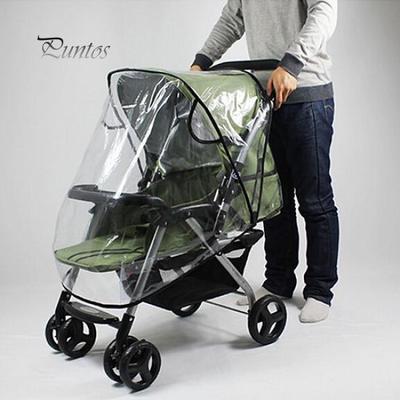 Wind Dust Shield Baby Stroller Pushchair Pram Rain Cover