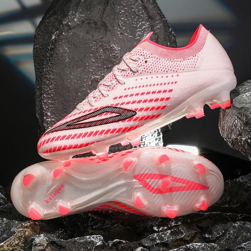 New long-nail football shoes for men and children, adult large-size high-top sports football shoes, broken nails for women