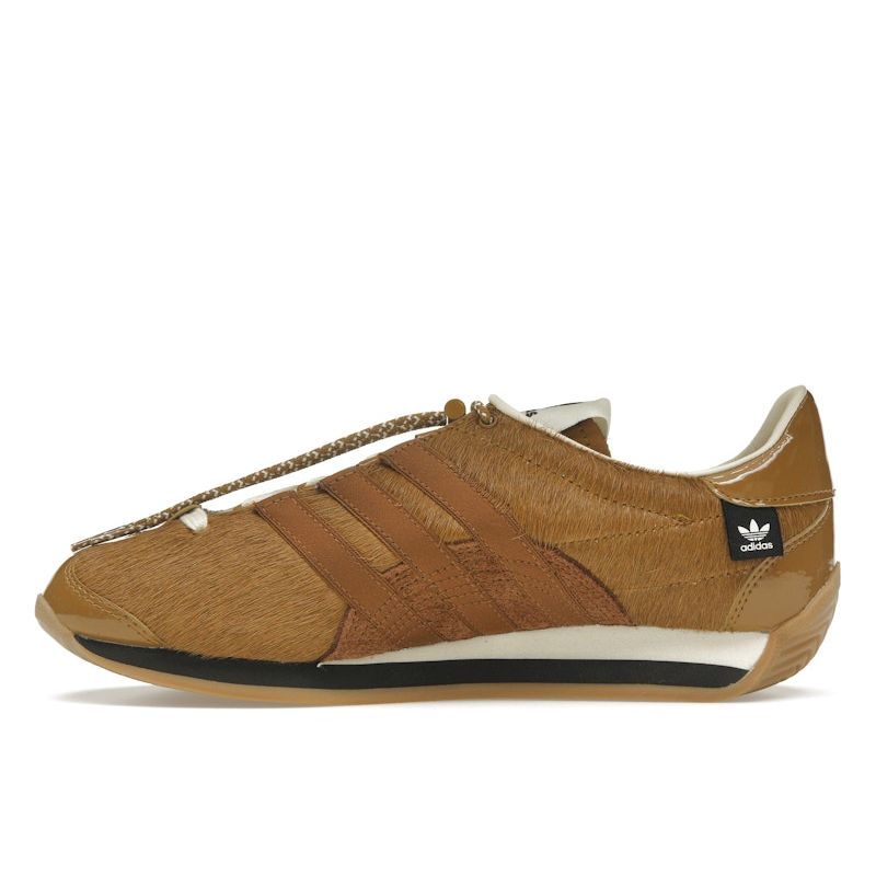 Song for the Mute x adidas Country OG Pony Hair Pack - Bronze Strata Heren Sneakers Bruin Wildbruin Crèmewit JH8639
