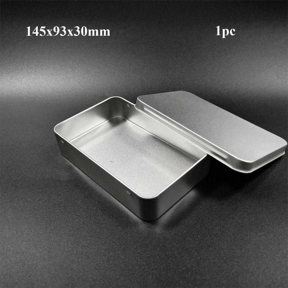 1/2pcs High Quality Portable Tinplate Tin Jar Multistyles Gold Color Cosmetic Container Tea Cans Cream Balm Nail Candle