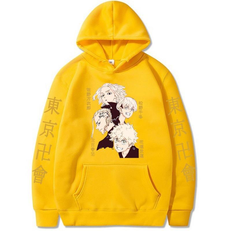 Tokyo Revengers Mikey Autumn Winter Men's Hoodie Unisex Pullover Men Vintage Graphic Hoody Tops Oversize Clothing