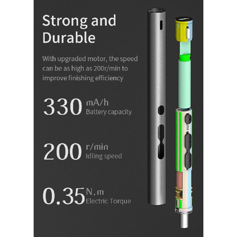 62/6 in 1 Precision Electric Screwdriver Set Power Tool Kits Rechargeable Wireless Mini Small Bits for Xiaomi Mobile Cell Repair