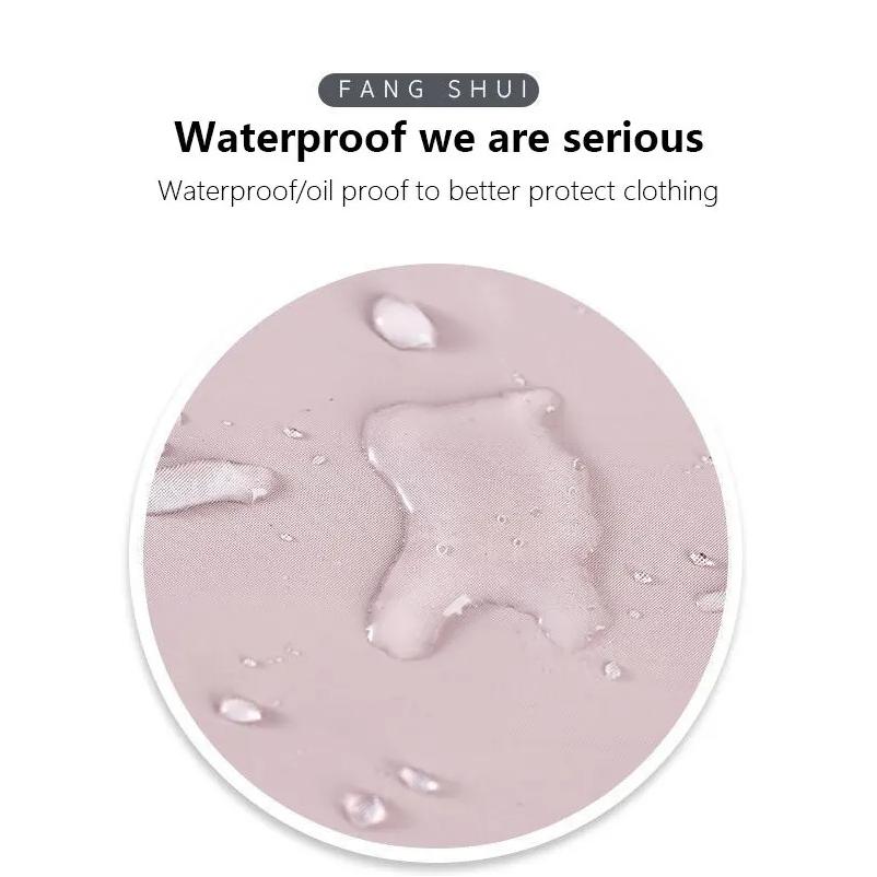 Ruční otírání Kuchyňská zástěra pro domácnost, vaření, olejotěsná, nepromokavá, pro muže i ženy, pro dospělé, v pase, módní kávové kombinézy, otírání rukou