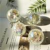 1pcs Polished Healing Quartz Aura Glass Crystal Sphere For Home Decoration