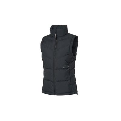 Lining Training Series Full Zip Stand Collar Warm Down Vest Women Vests Standard-Black AMRQ004-3