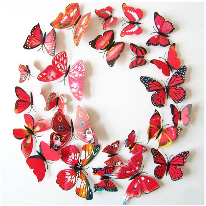 3D Butterfly Hairpin & Decorative Scene Props - 4.5CM