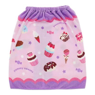 2024 Marushin 60 cm de Longitud Toalla Envolvente SUN HEART Piscina Niñas Niños Toalla de Piscina Natación Mar Protección UV 0625017200 Infantil
