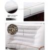 Orthopedic Cervical Support Pillow With Buckwheat Cassia Seed Lavender Filling Cotton Cover Firm Shape Retention Adults