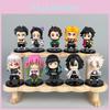 Demon Slayer Pvc Collectible Action Figures With Assembly Features For Kids And Collectors