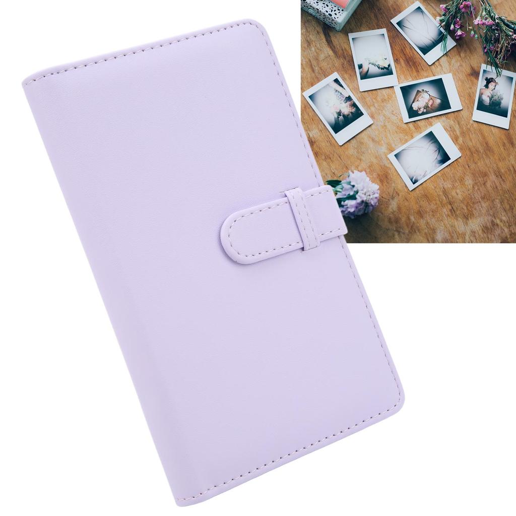 3 Inch 108 S Photo Album PU Leather Photo Album for Movie Tickets Business Cards