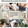 Cleaning Cloth Reusable Kitchen Dish Towels Eco-friendly Microfiber Floral Flamingo Print Dishcloths Lint Free Washable Duster Rags Tea Towels 9*7inch