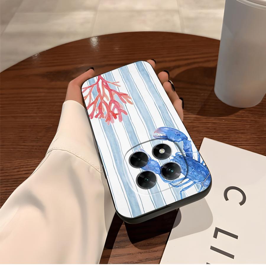 Marine Animals Soft Back Phone Cover Case for Xiaomi Redmi Note 11 13 12 Pro Plus 10S 12S 10 9 8 Pro 9s 11S