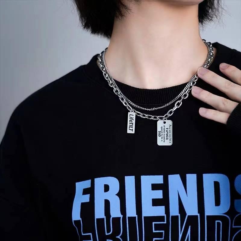 Trendige Hip-Hop-Halskette für Kinder - Cooles Accessoire für Jungen & Mädchen