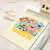 1Pc Spongebob Friends Adventure Rug, Office Carpet Indoor Outdoor Doormat, Non-Slip, Comfortable, Living, Christmas Halloween,  Xmas Gift El19