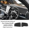 For Volvo EX30 2023 2024 2025 Car Dashboard Cover Pad Sun Shade Avoid Light Mat PU Leather Anti-UV Accessories LHD RHD.