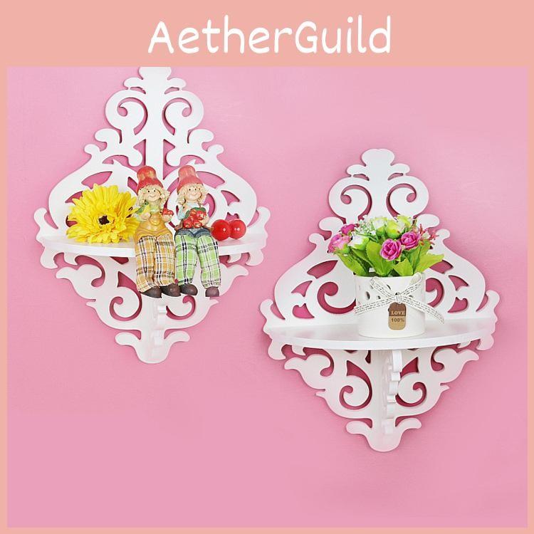 Wall Creative Modern Mount Plant Shelf Storage Rack For Home Office Space Living