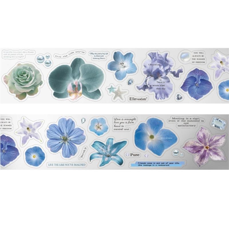 Декоративная художественная лента Многоразовая ПЭТ-лента для творчества Декоративный клей для ведения дневника, скрапбукинга Многоцелевая лента для рукоделия