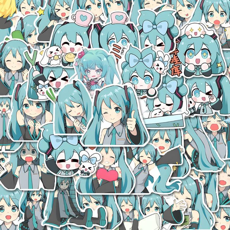 Süßes Emoticon-Paket Süß Kreativ Animationsbild Desktop Handy Notizbuch Dekoration Wasserdichter Aufkleber