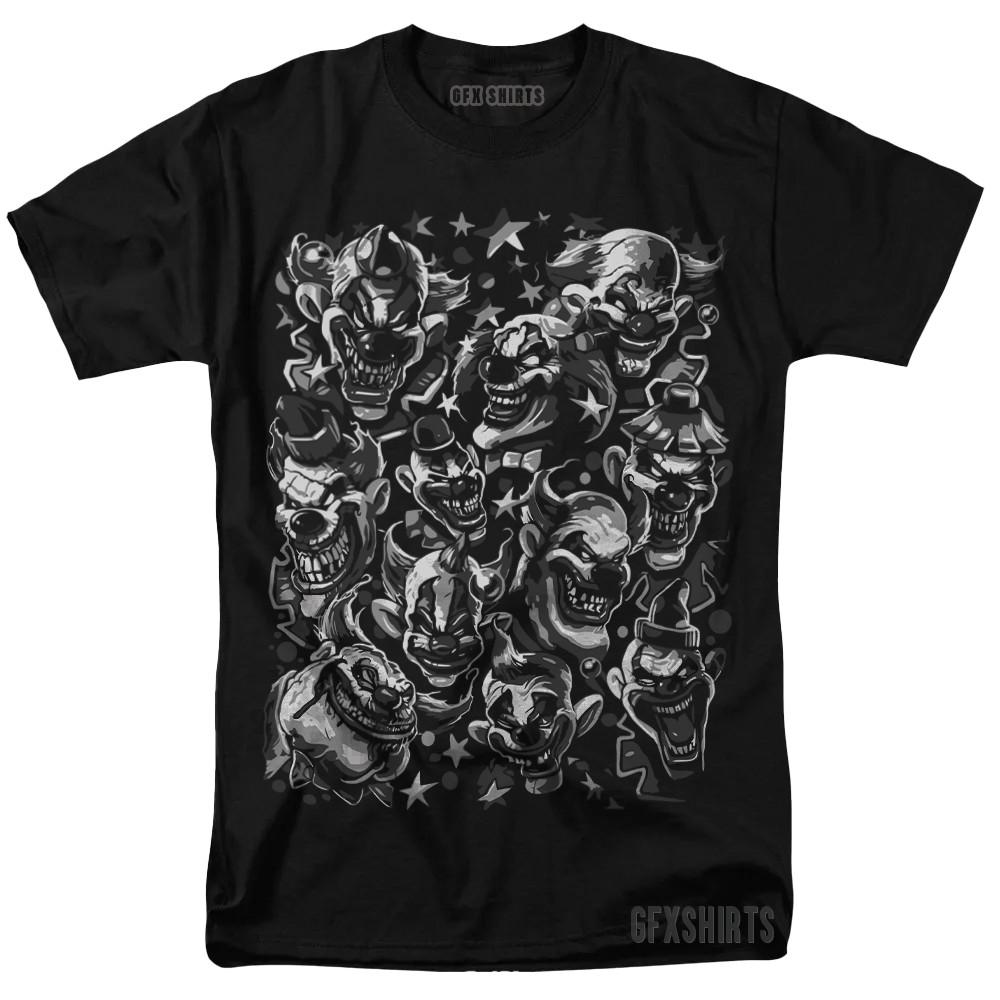 Scary Clowns Pennywise Holloween Horror Scary Movie vtg Graphic design T-Shirt Unisex T-Shirt M