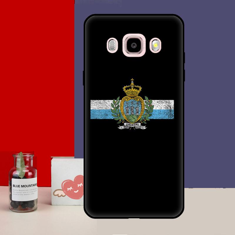 San Marino Flag Case For Samsung Galaxy J4 J6 Plus 2018 J8 A6 A7 A8 A9 J1 A3 A5 2016 J3 J5 J7 2017 Cover