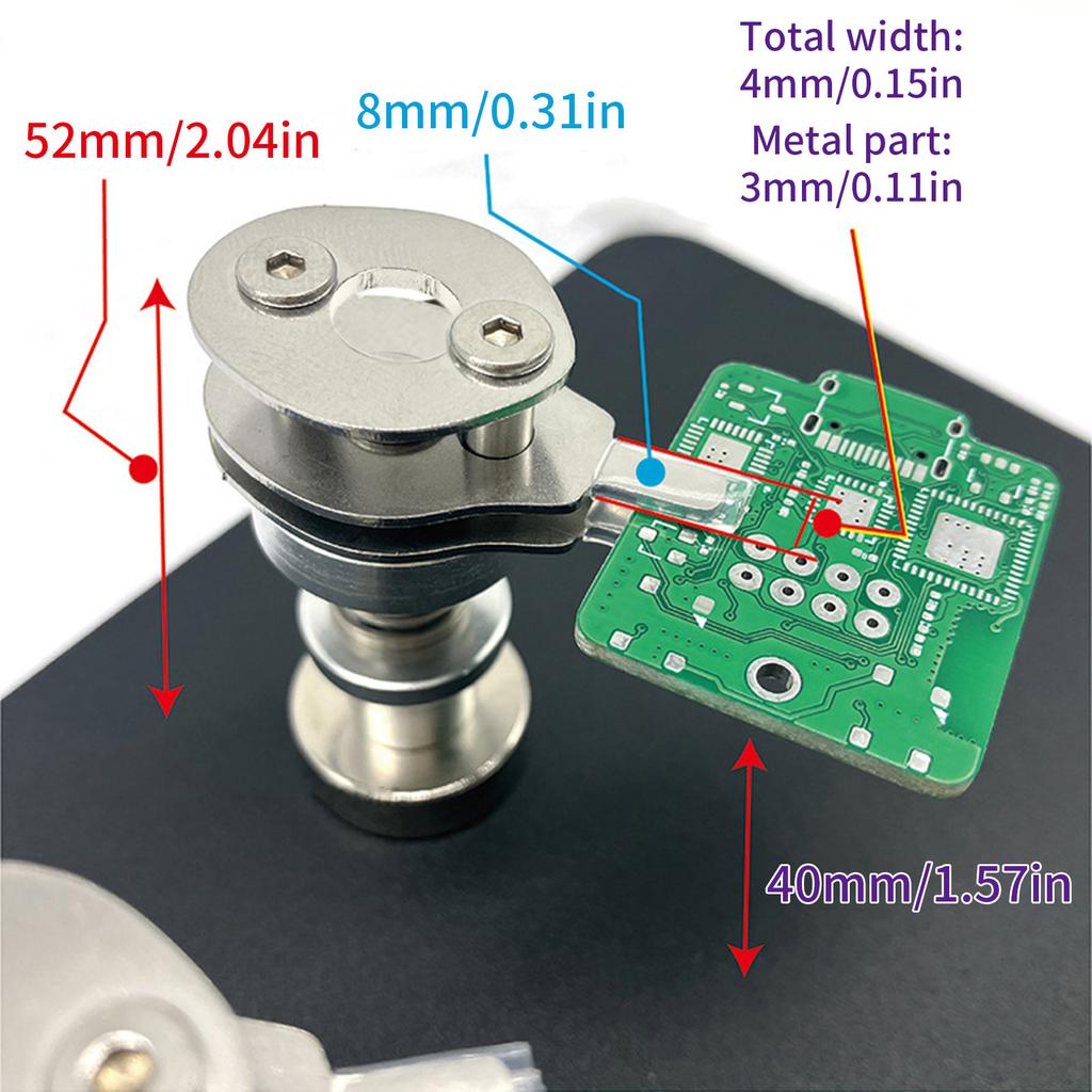 Small PCB Clip Motherboard Components Precision Spring Clamp Electronic Production Welding Repair Small Board Enduring