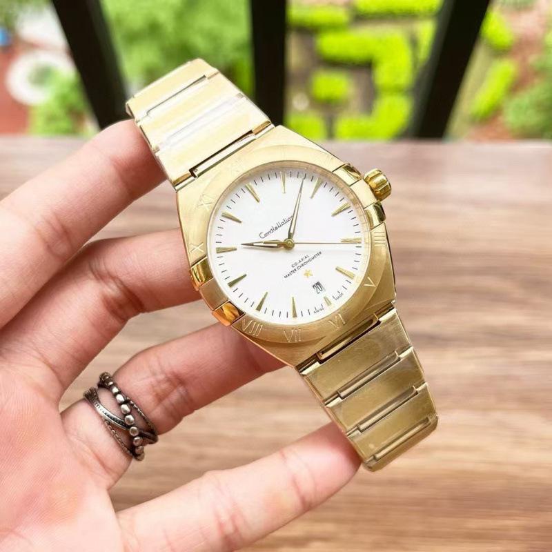 

Oumeijia 5th Gen Constellation Series Men s Luxury Automatic Mechanical Watch with Steel Band and Star Emblem
