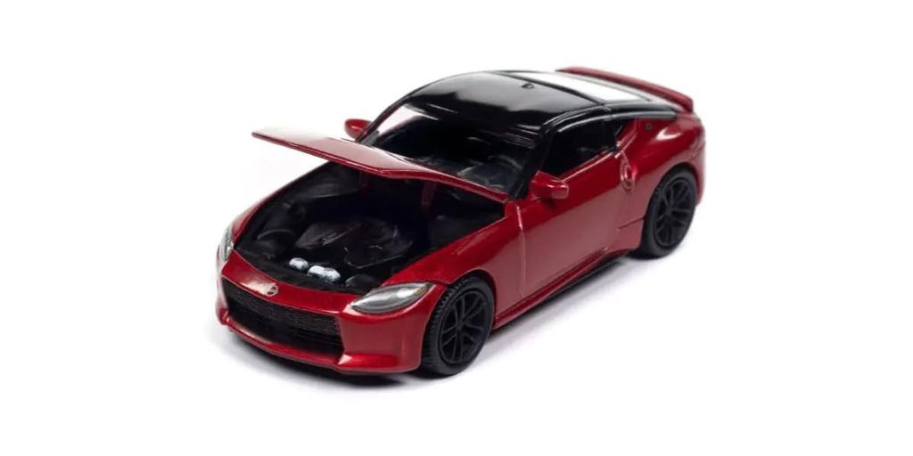 Kyosho AUTO WORLD 2023 Nissan Z Passion Finished Model AWSP168A 1/64 Red/Black