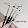 Eye Makeup Brush Set: Precision Eyeshadow, Inner Corner, Under-Eye Bag, Eyeliner, Outer Corner.