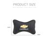 Car Seat Headrest Neck Pillow Auto Interior Accessories For Chevrolet Spark Captiva Cruze Tracker Orlando Trax Epica sticker