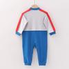 [Good] Mall Brand Discount New Style Baby and Toddler Comfortable Pure Cotton Breathable Patchwork Long-Sleeve Romper 1X039