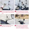 Bike Motorcycle Motorbike Windshield Windscreen Clear High Transparency Windscreen Universal Adjustable Aerofoil