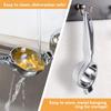 LMETJMA Premium Lemon Squeezer Zinc Alloy Manual Press Juicer Lime Squeezer for Lemon Citrus Orange Fruit JT217
