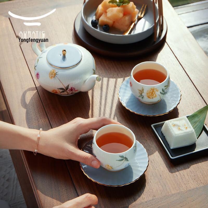 Yongfengyuan Moon Time 6-Piece Ceramic Tea Set