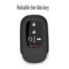 Per Honda     Accord Civic Hr-V Cr-V Pilot Sport Si Ex Ex-L Custodia in Silicone per Chiave Auto Copertura Guscio Portachiavi Accessori