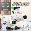 Intelligent induction remote control dinosaur model electric robot scientific and educational toy