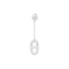 HERMES 925 Sterling Silver Earrings Women's Silver H108618B-00