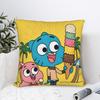 Gum Ball Anais Ice Cream Pillowcase Polyester Cushion Cover Gift Throw Pillow Case Cover Living Room Square 18'