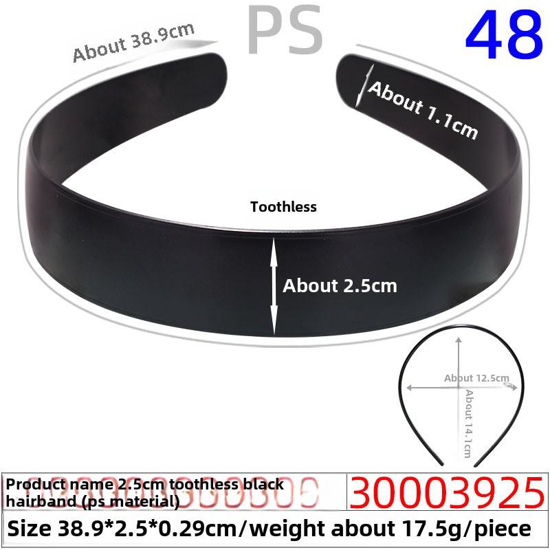 Highly Recommended Handmade Black Twisted Headband for Women - Perfect for DIY and Mother's Day.