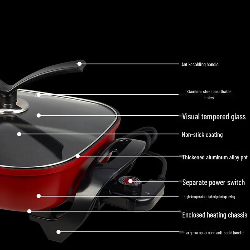 ASD Non-stick Electric Hot Pot